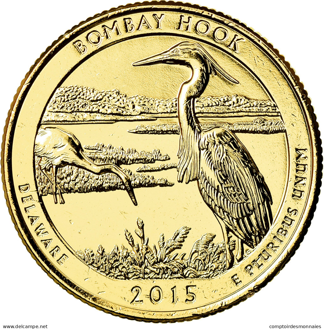 Monnaie, États-Unis, Quarter, 2015, Philadelphie, SPL, Copper-Nickel Clad - 2010-...: National Parks