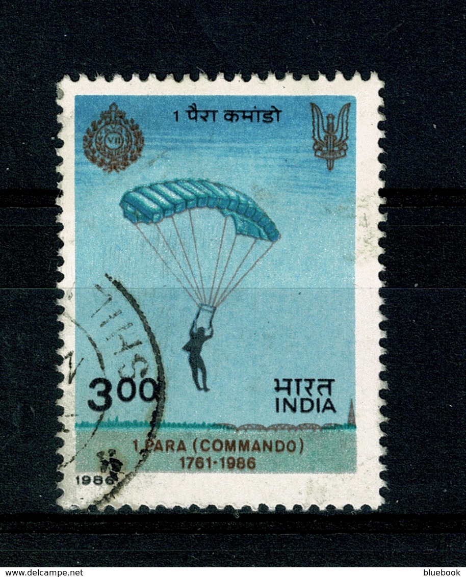 Ref 1361 - India 1986 - SG 1199  3r Fine Used Stamp Parachute Regiment - Cat £6+ - Gebraucht