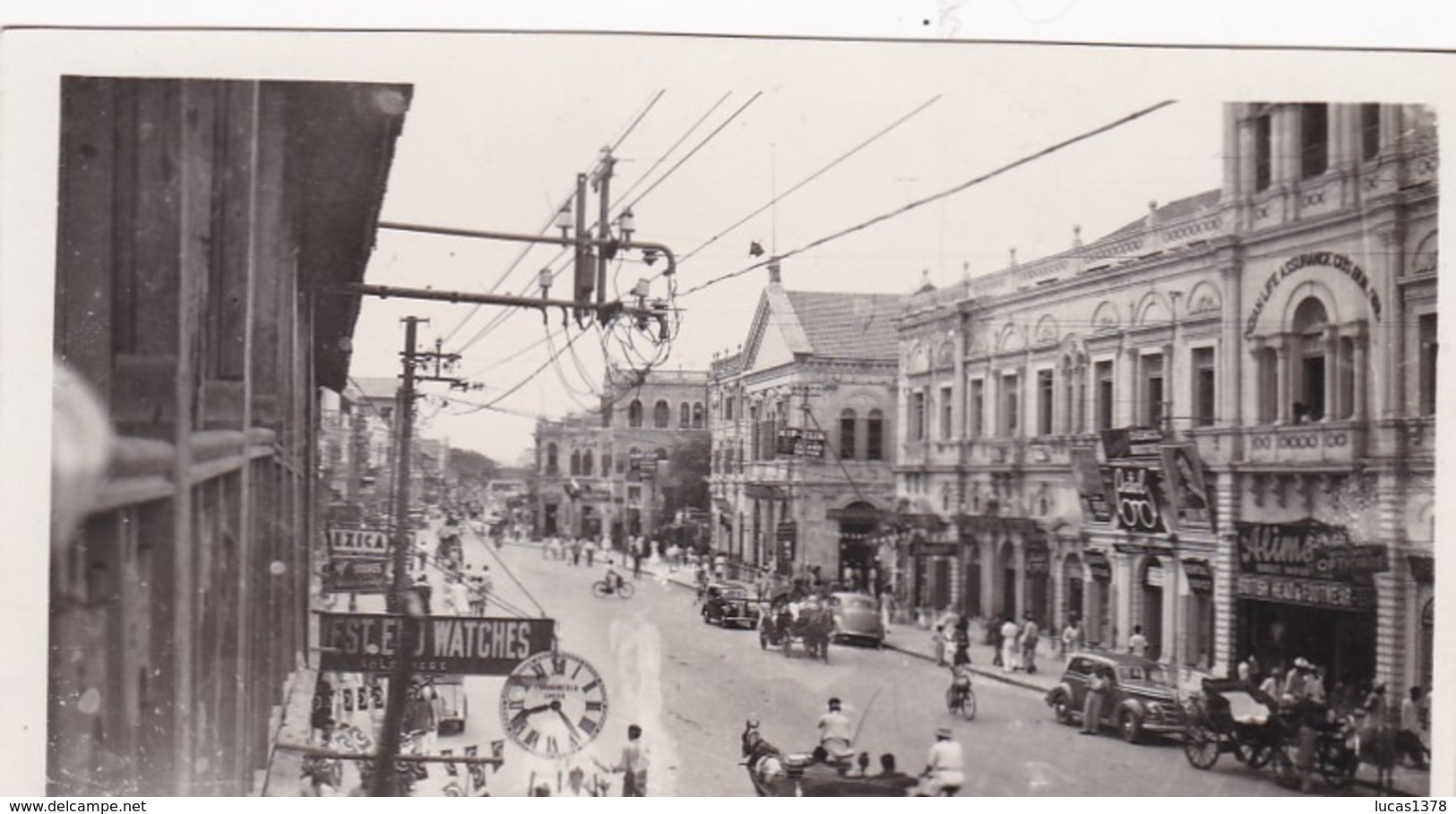 PHOTO CARD GEVAERT / KARACHI / ELPHINSTONE STREET / ZAIBUNNISA STREET NOW / RARE - Pakistán