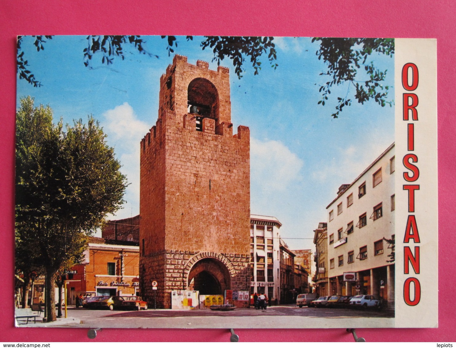 Italie - Sardaigne - Oristano - Piazza Roma - Torre Di S. Cristoforo - Recto-verso - Oristano