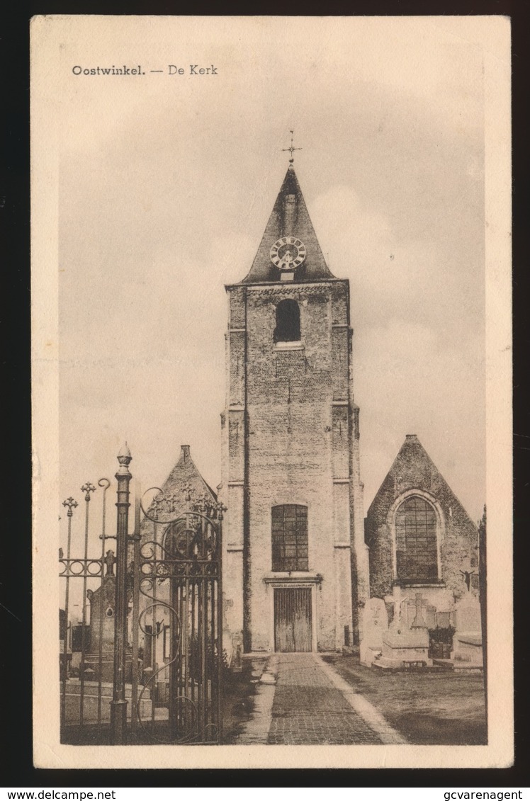 OOSTWINKEL   DE KERK - Zomergem