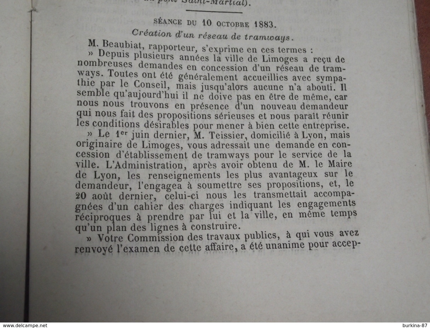 ALMANACH, annuaire LIMOUSIN, 1885, cour d'appel et diocèse de Limoges