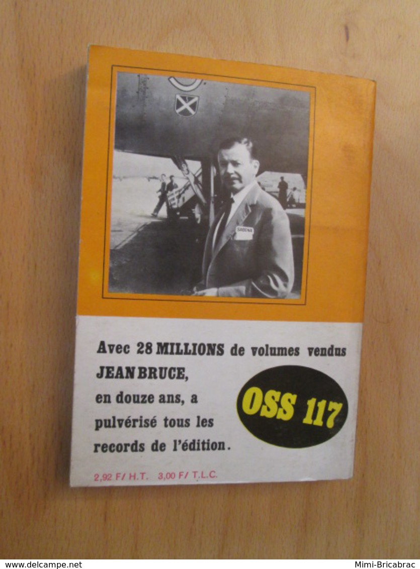 POL2013/2 PRESSES DE LA CITE N°182 / CONTACT IMPOSSIBLE OSS 117  édition De 1965 - Presses De La Cité