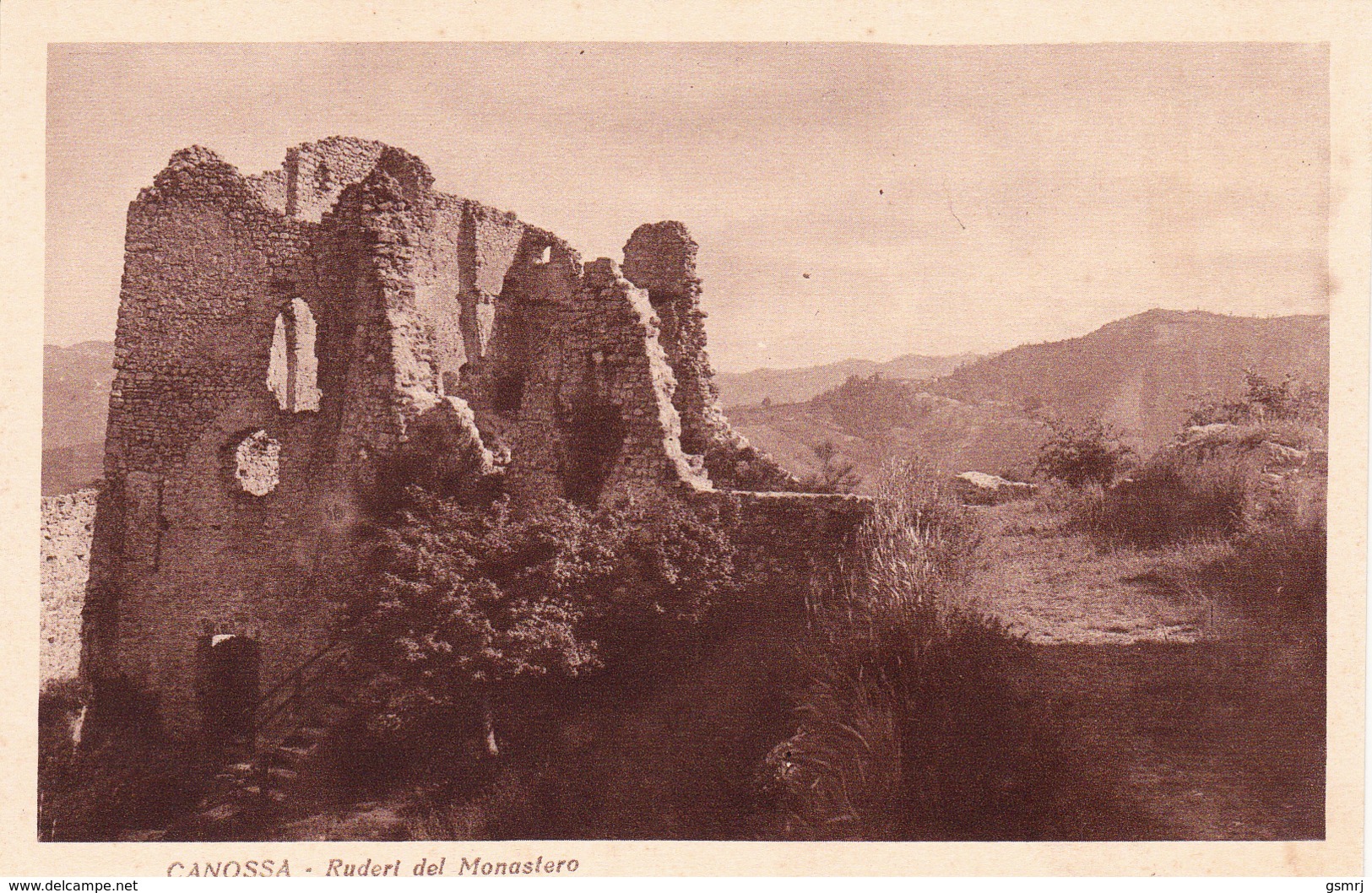 Cartolina - Canossa, Castello. Reggio Emilia. - Reggio Nell'Emilia