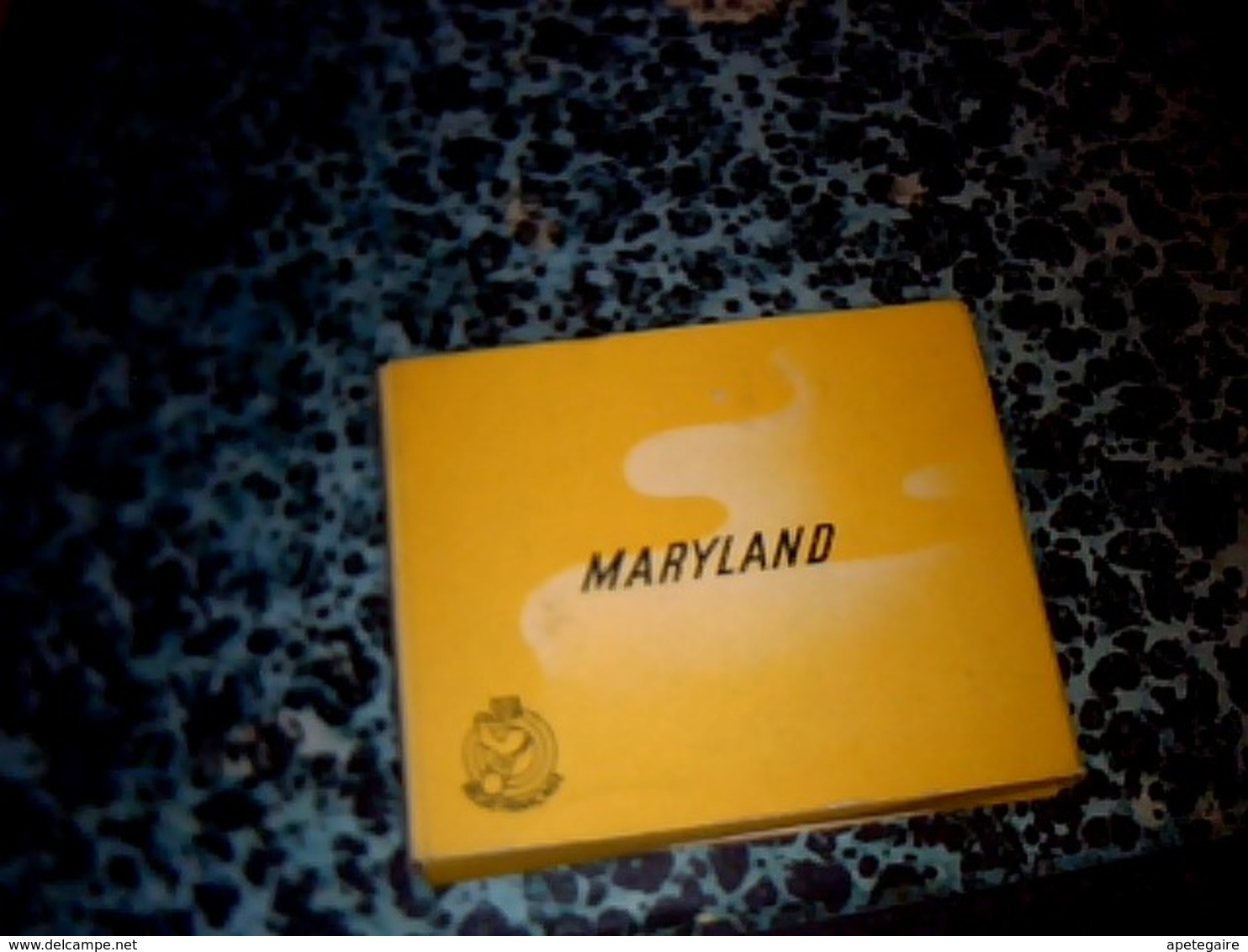 Publicité Paquet De Cigarette Boites Ancienne En Carton Marque Gitanes Maryland   SEITA Régie Française - Autres & Non Classés