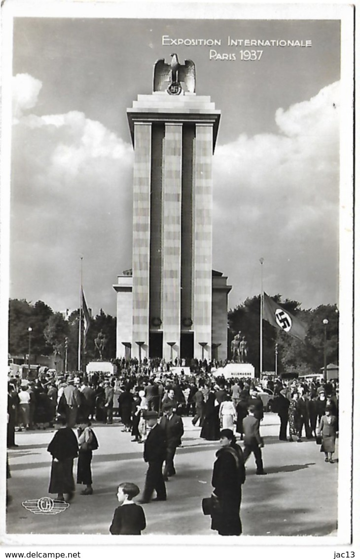 L130A_535 - Paris - Exposition Internationale 1937 - 107 Pavillon De L'Allemagne - Exhibitions