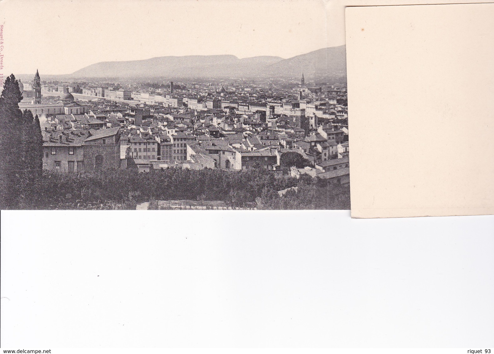 Firenze (Florence) - Carte Panoramique 3 Volets - Firenze (Florence)