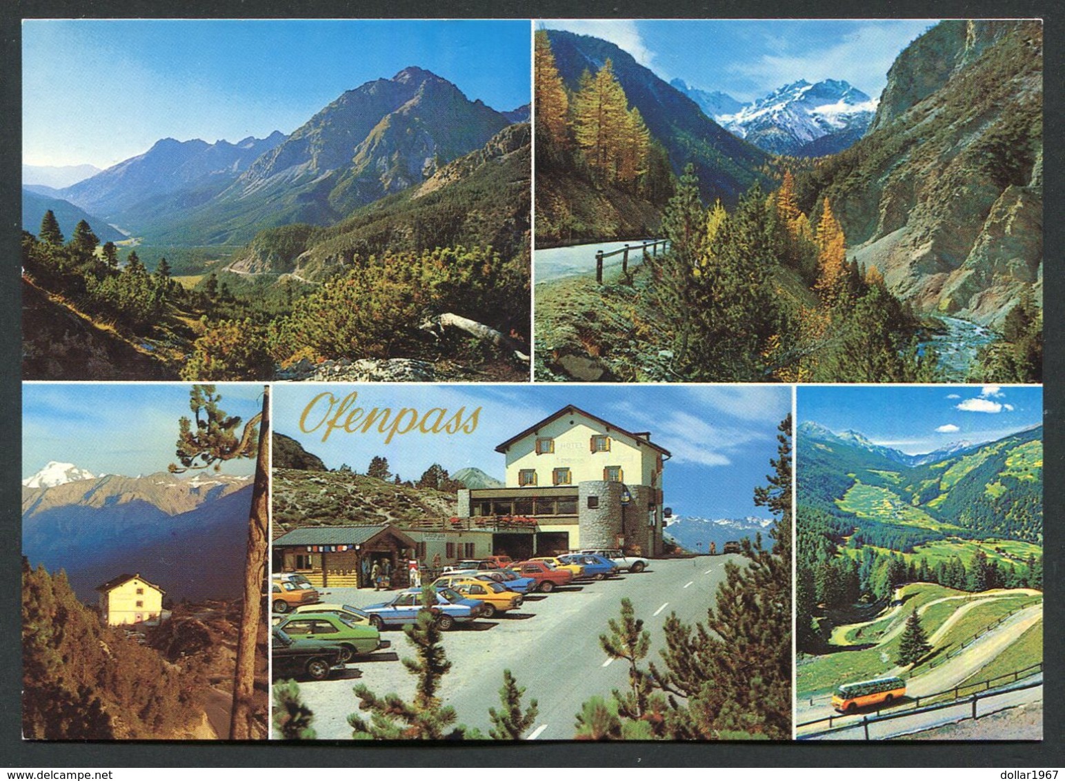 Ofenpass - Ofenpss Strasse Bei La Drossa / Valchava ,weg 28.- NOT Used  - See The 2 Scans For Condition( Originaal) - Valchava