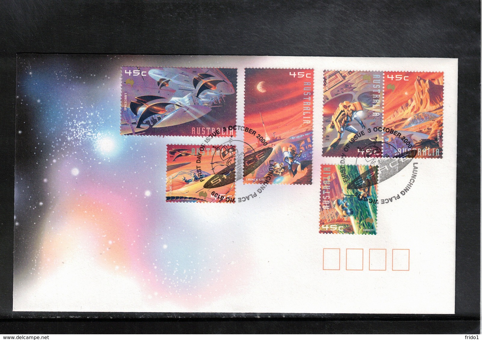 Australia 2000 Space / Raumfahrt FDC - Oceania