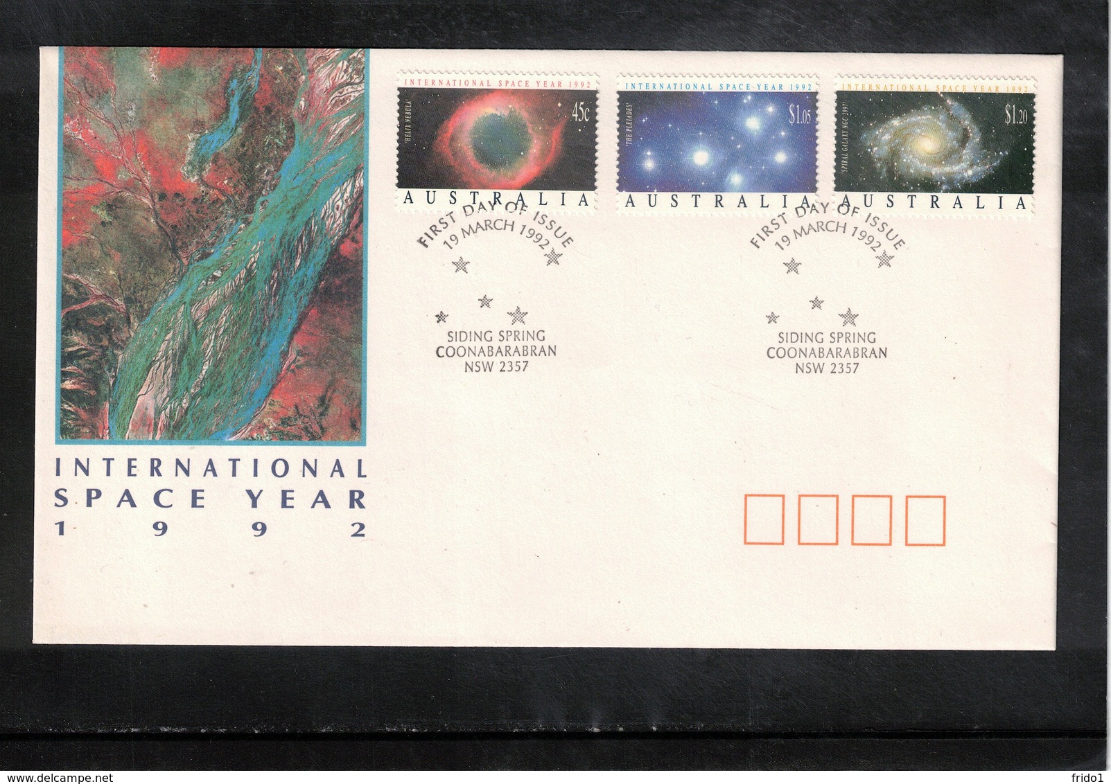 Australia 1992 Space / Raumfahrt International Space Year FDC - Oceania