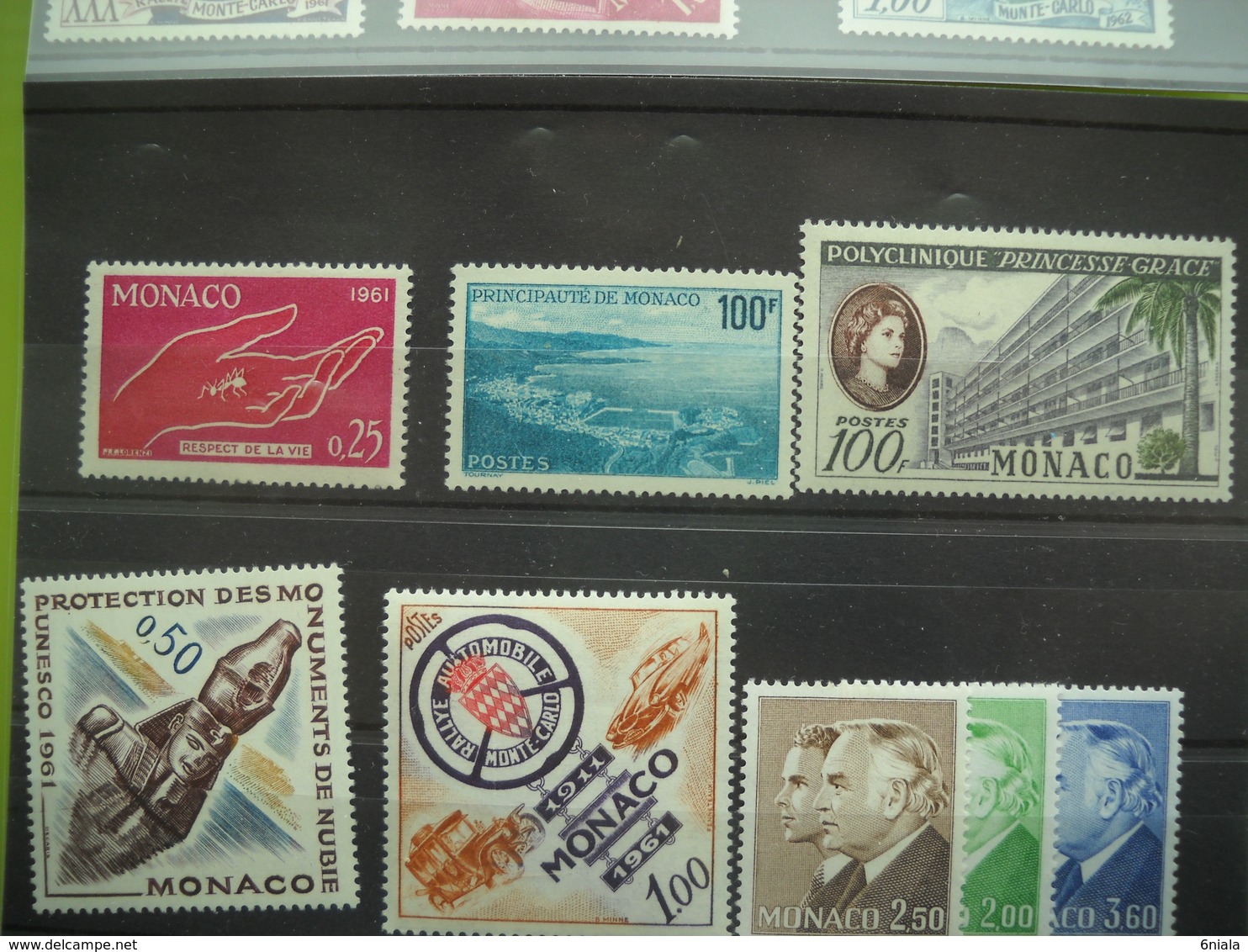 1197 MONACO 14 Timbres NEUFS 509*.510*.511*.512*.513*.553**.554**.555**.556**.574**.575**.1481**.1589**.1590**. Côte 35 - Ongebruikt