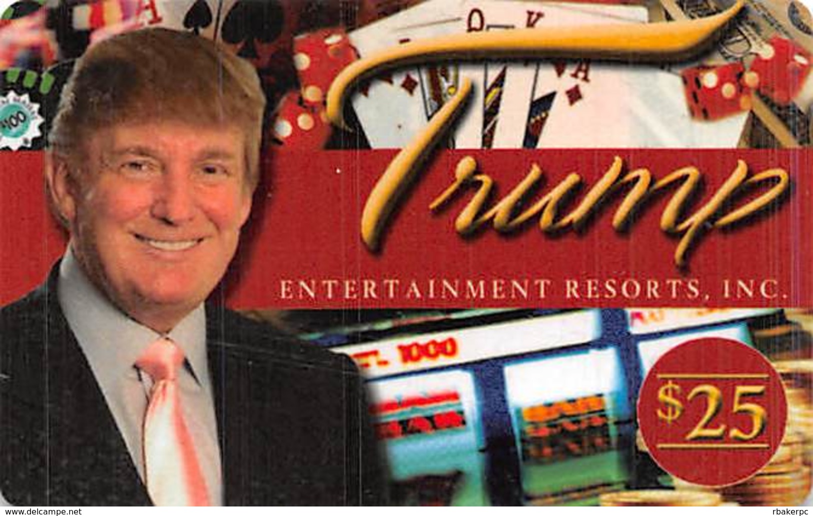 Trump Entertainment Casinos Atlantic City, NJ Gift Card (No Cash Value) - Gift Cards