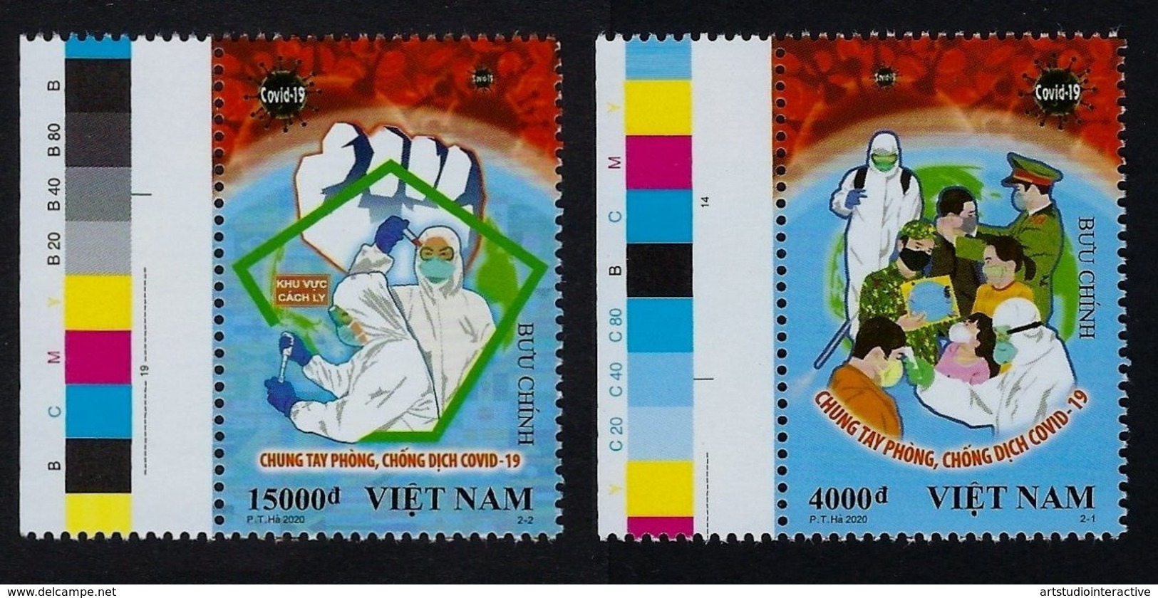 2020 VIETNAM "COVID 19" SINGOLI MNH - Vietnam