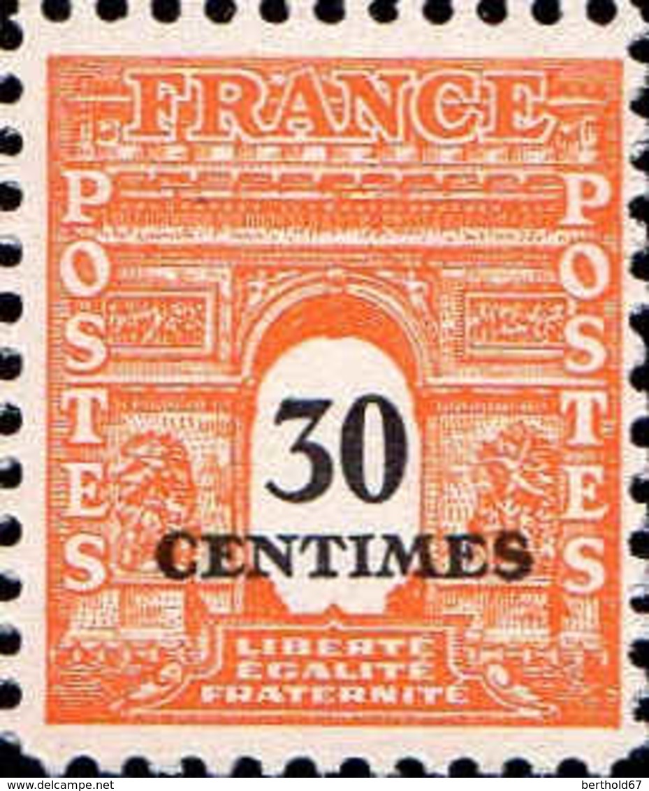 France Poste N** Yv: 702/711 Arc De Triomphe 2.Serie - Unused Stamps