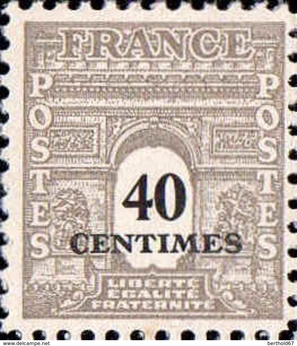 France Poste N** Yv: 702/711 Arc De Triomphe 2.Serie - Unused Stamps