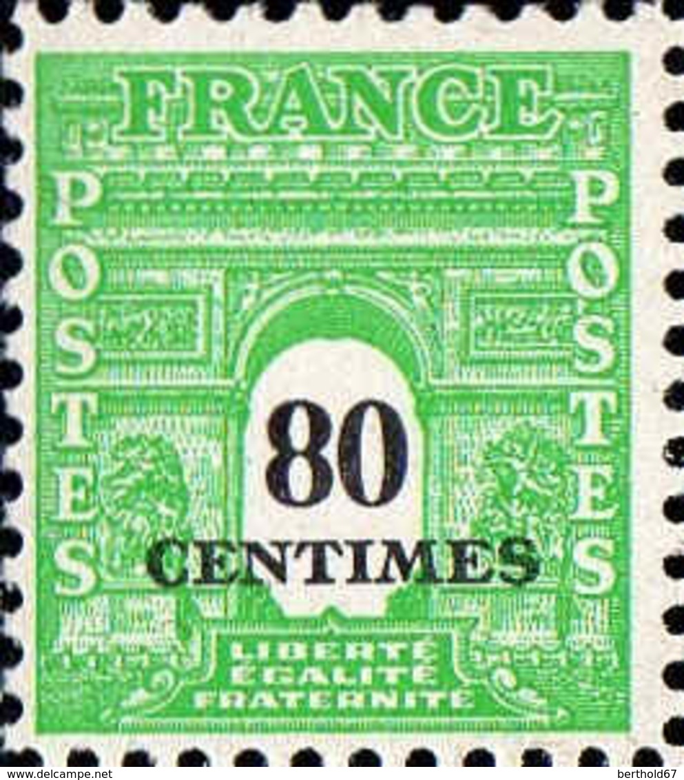 France Poste N** Yv: 702/711 Arc De Triomphe 2.Serie - Unused Stamps