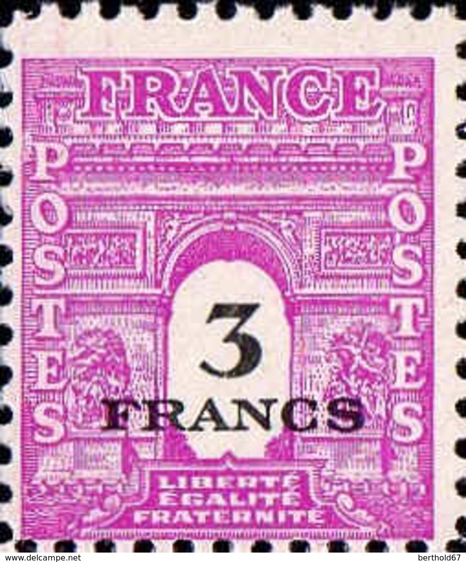 France Poste N** Yv: 711 Mi:658 Arc De Triomphe Paris - Unused Stamps