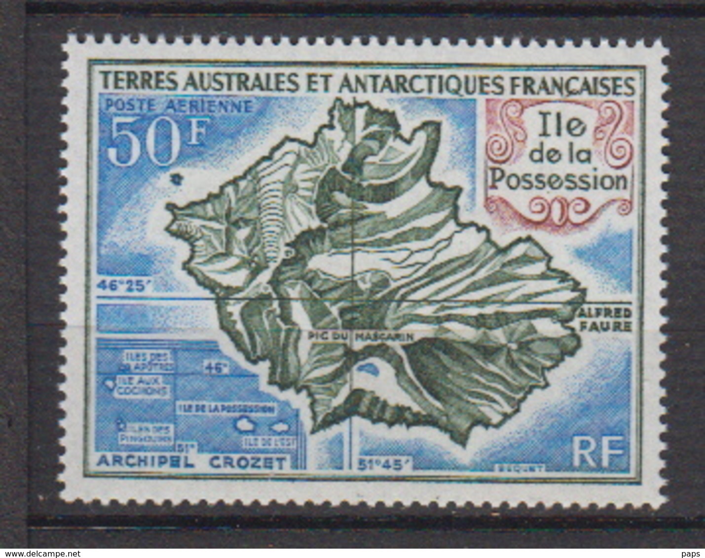 1971-TAAF -P.A. N°23** ILE DE LA POSSESSION - Airmail