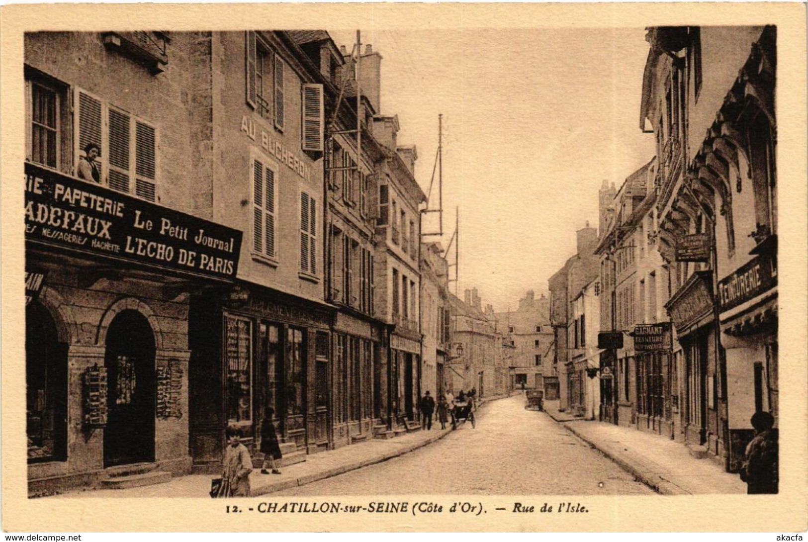 CPA Chatillon-sur-Seine (Cote-d'Or)- Rue De L'Isle (587105) - Chatillon Sur Seine