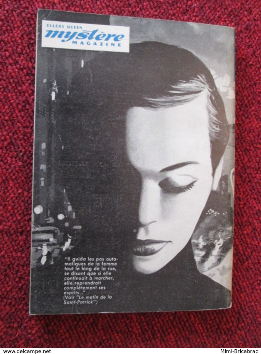 POL2013/4 OPTA / ELLERY QUEEN  DETECTIVE MAGAZINE N° 156 De 1961 - Opta - Ellery Queen Magazine