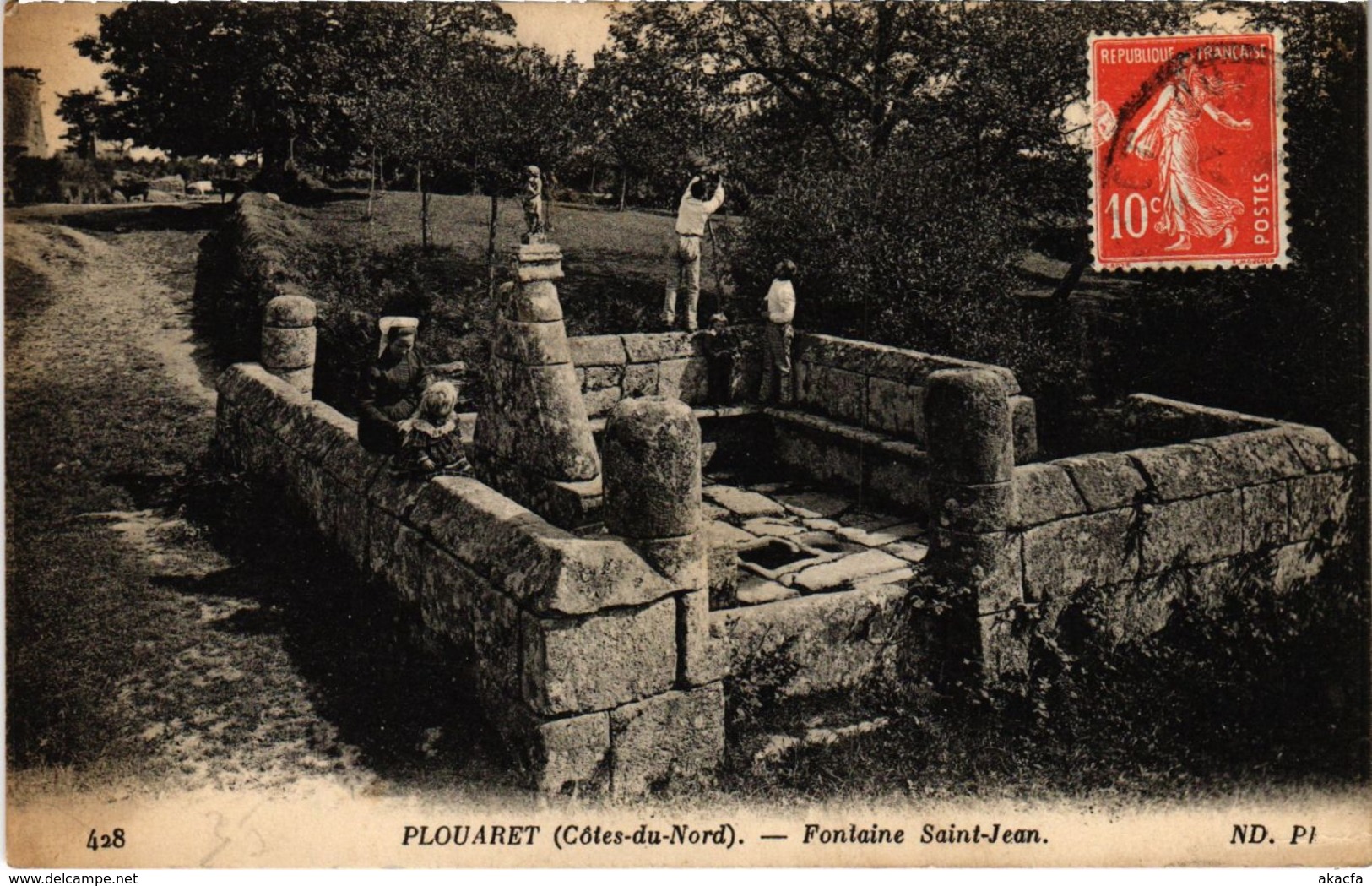 CPA PLOUARET - Fontaine St-JEAN (994907) - Plouaret