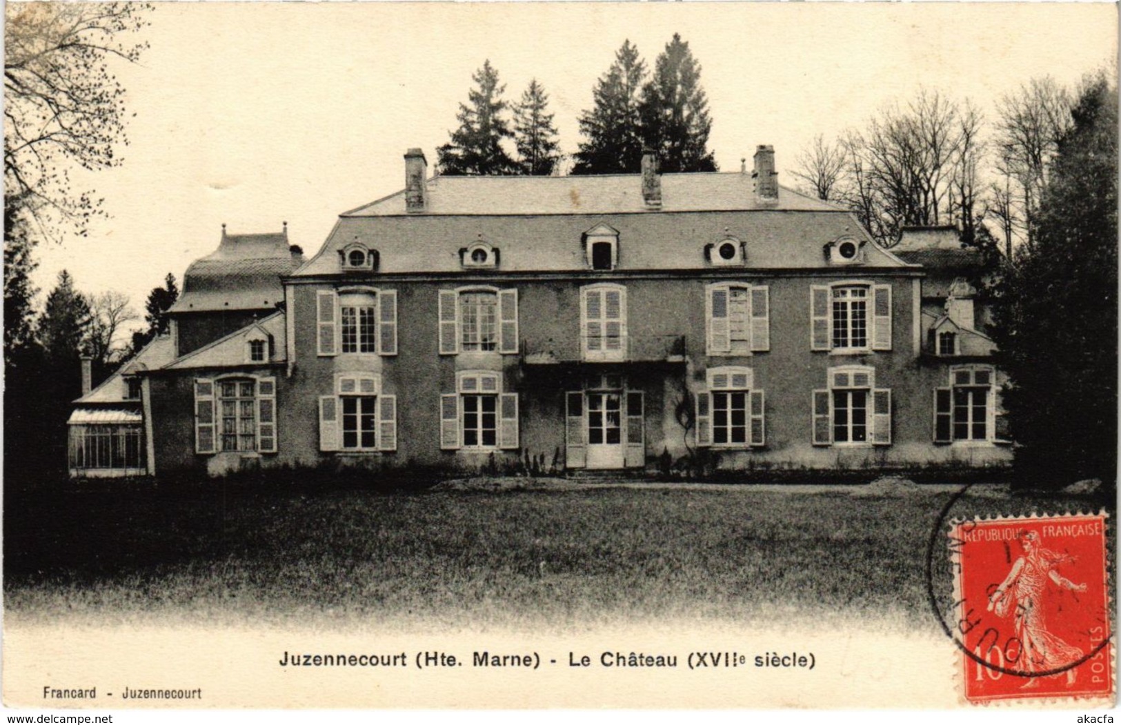 CPA Juzennecourt - Le Chateau (995176) - Juzennecourt