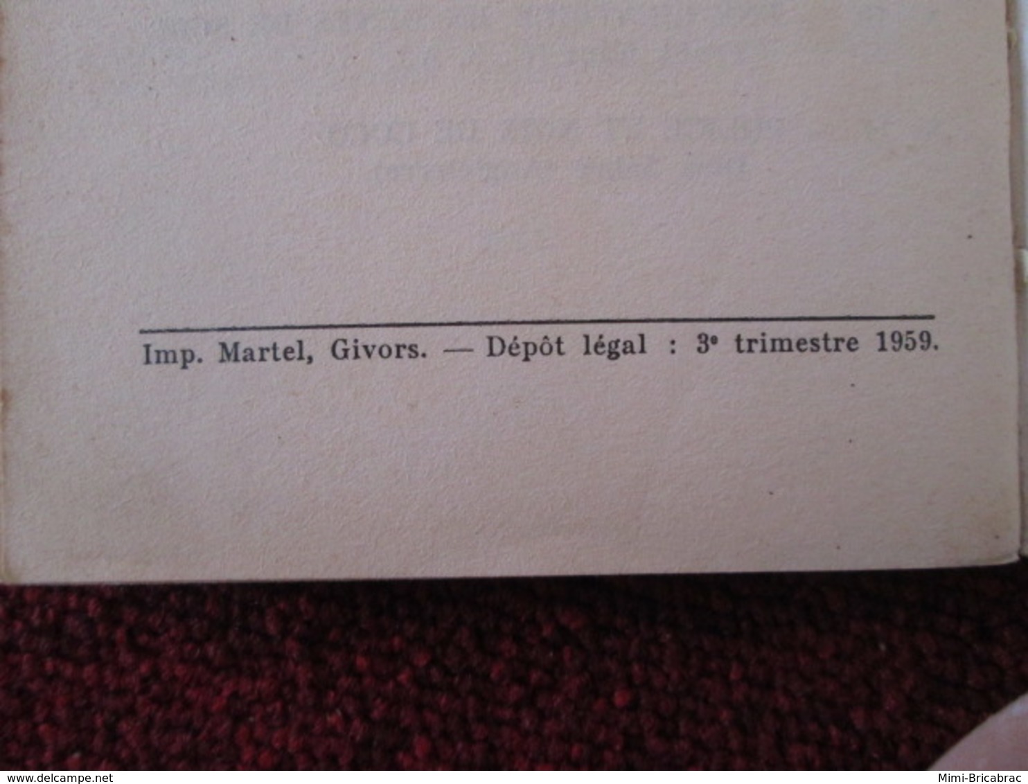 POL2013/4  1959 PRESSES INTERNATIONALES / D YARNELL / BAGARRE CHEZ LES CALL GIRLS - Presses Internationales