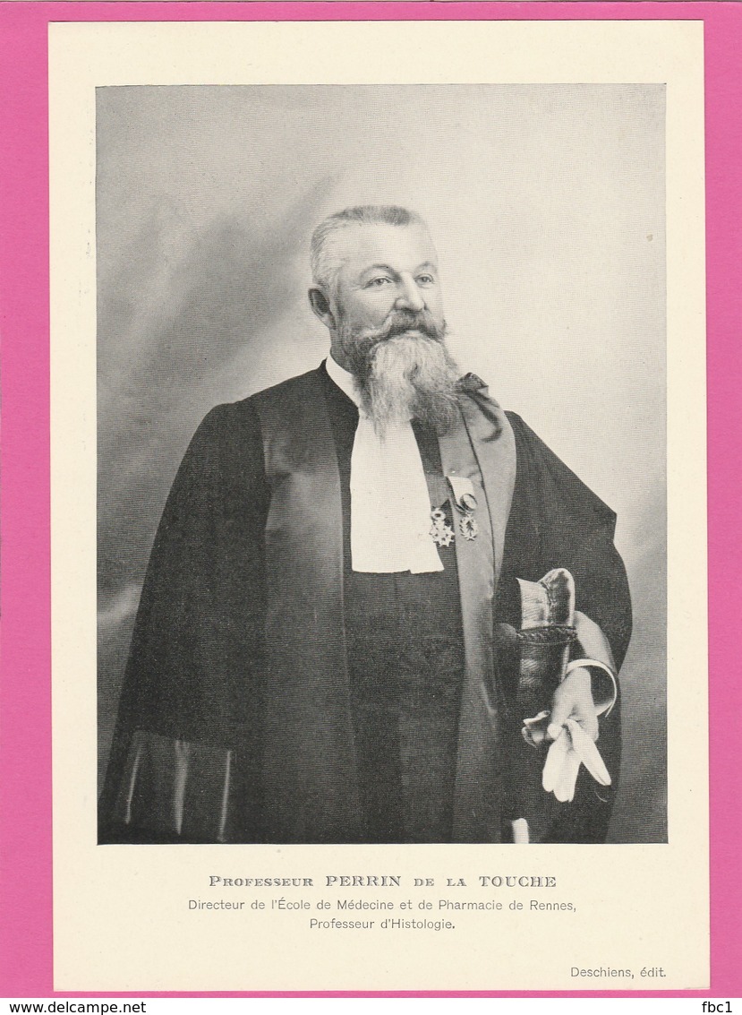 Santé: Professeur Perrin De La Touche  - Directeur De L'école De Médecine Et De Pharmacie De Rennes - Salute