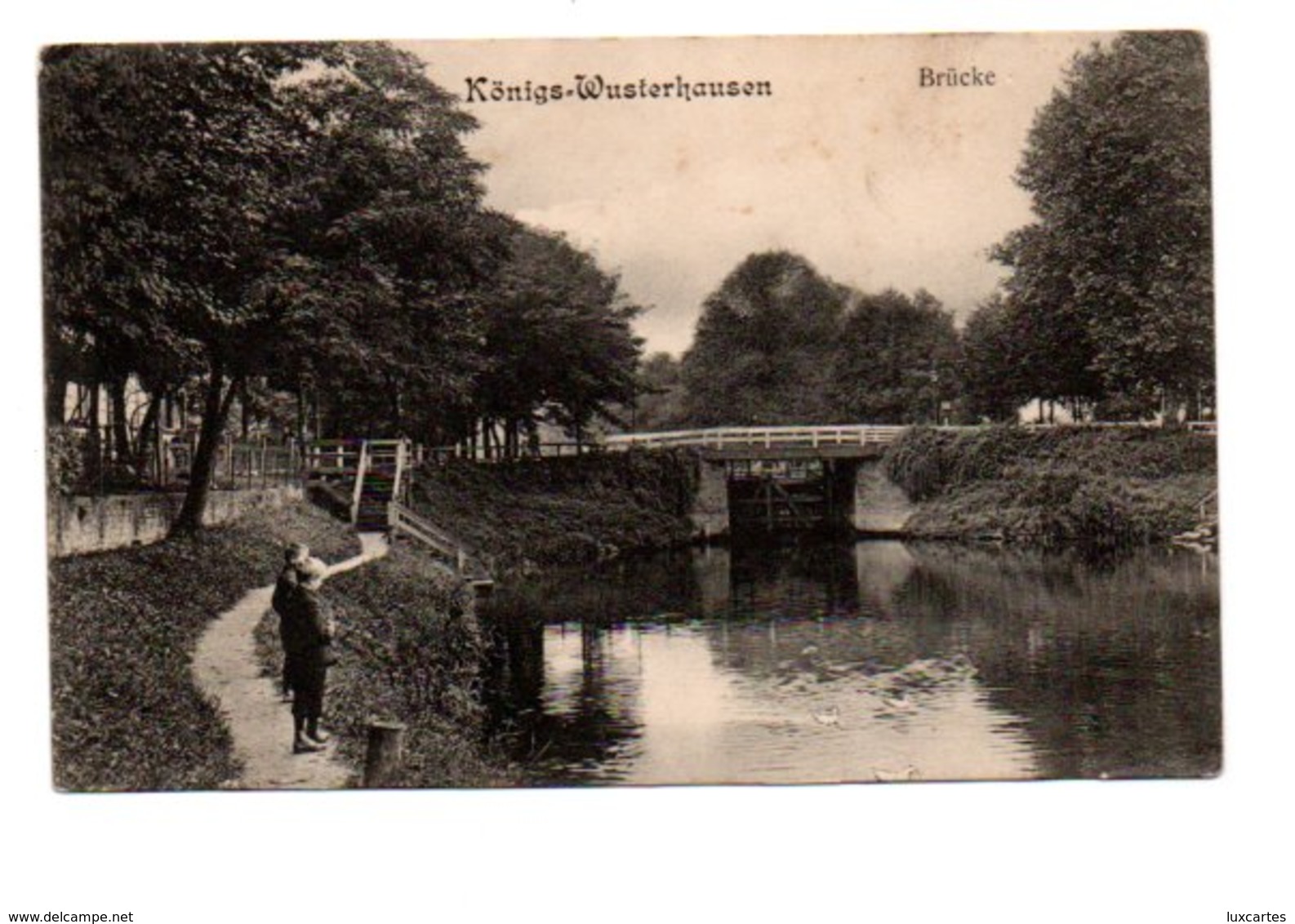 KÖNIGS WUSTERHAUSEN. BRÜCKE. - Wusterhausen