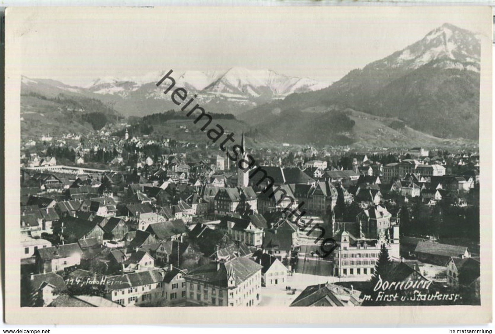 Dornbirn - Foto-Ansichtskarte - Verlag Kalb Hard Am Bodensee 1951 - Dornbirn