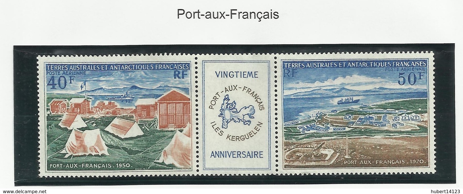 TAAF PA N° 26A ** (25 + 26) Neuf Sans Charnière 1971 - Airmail