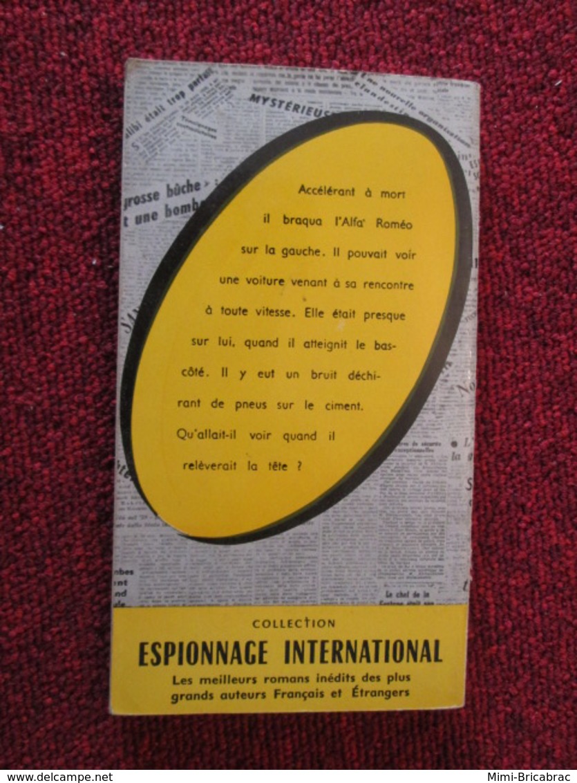 POL2013/4  : ESPIONNAGE PRESSES INTERNATIONALES N°31 / TROIS TACHES SUR UN RADAR / 1962 - Old (before 1960)