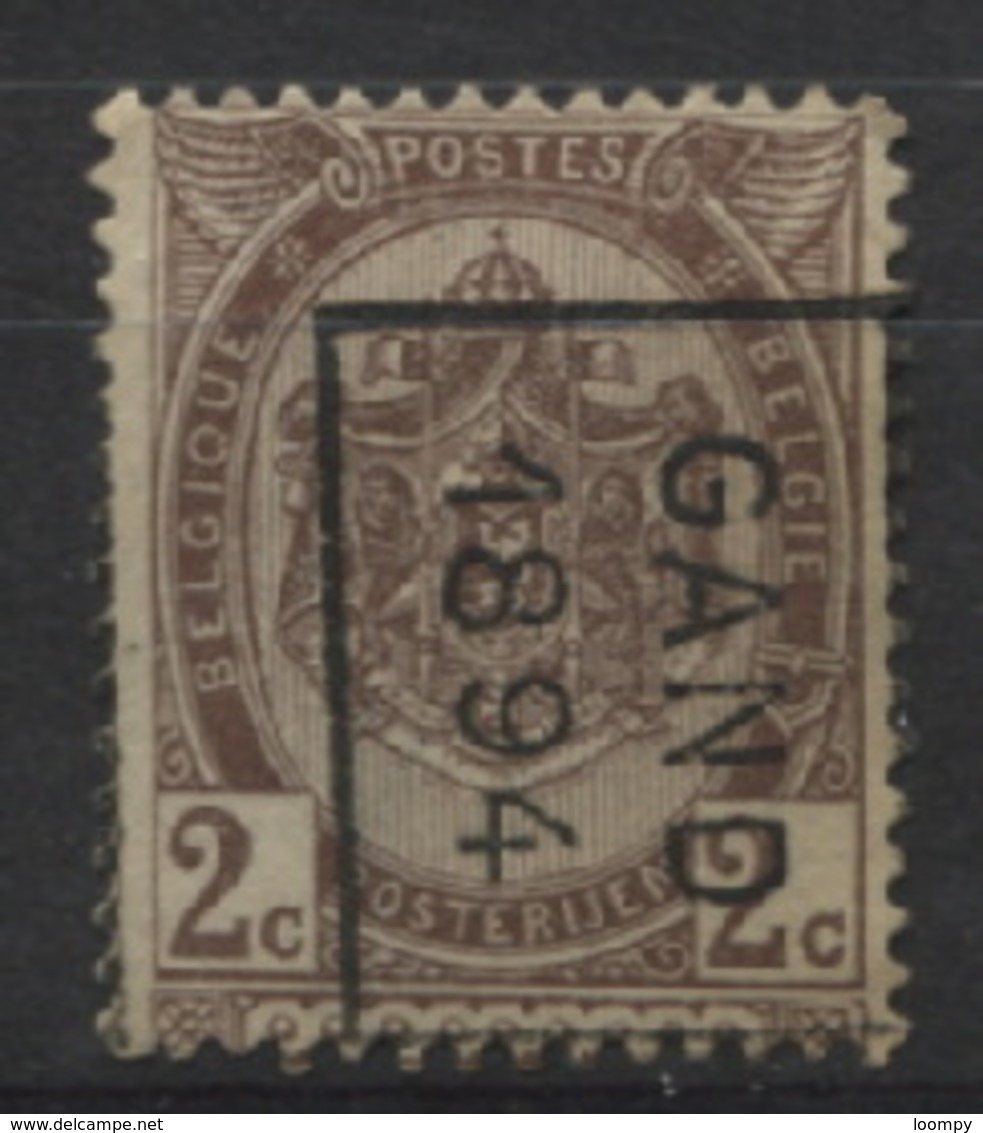 PREOS Roulette - GAND 1894 (position B) Sans Bandelette. Cat 15 Cote 1525. - Roller Precancels 1894-99