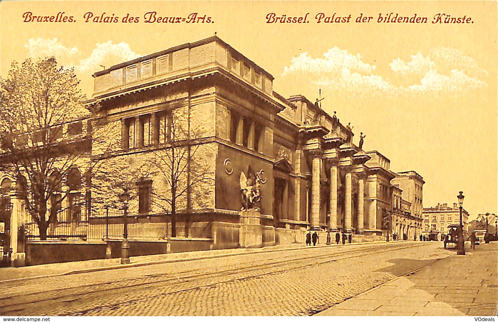 027 747 - CPA - Belgique - Brussels - Bruxelles - Palais Des Beaux-Arts - Museos