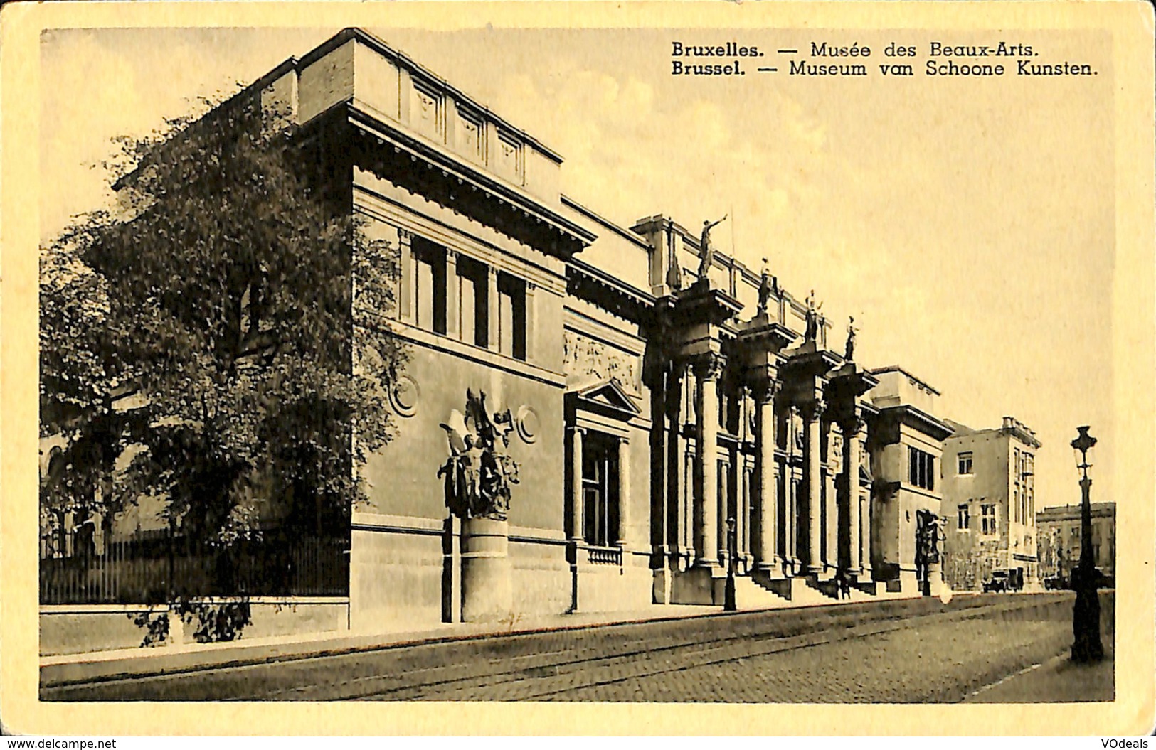 027 748 - CPA - Belgique - Brussels - Bruxelles - Palais Des Beaux-Arts - Musées