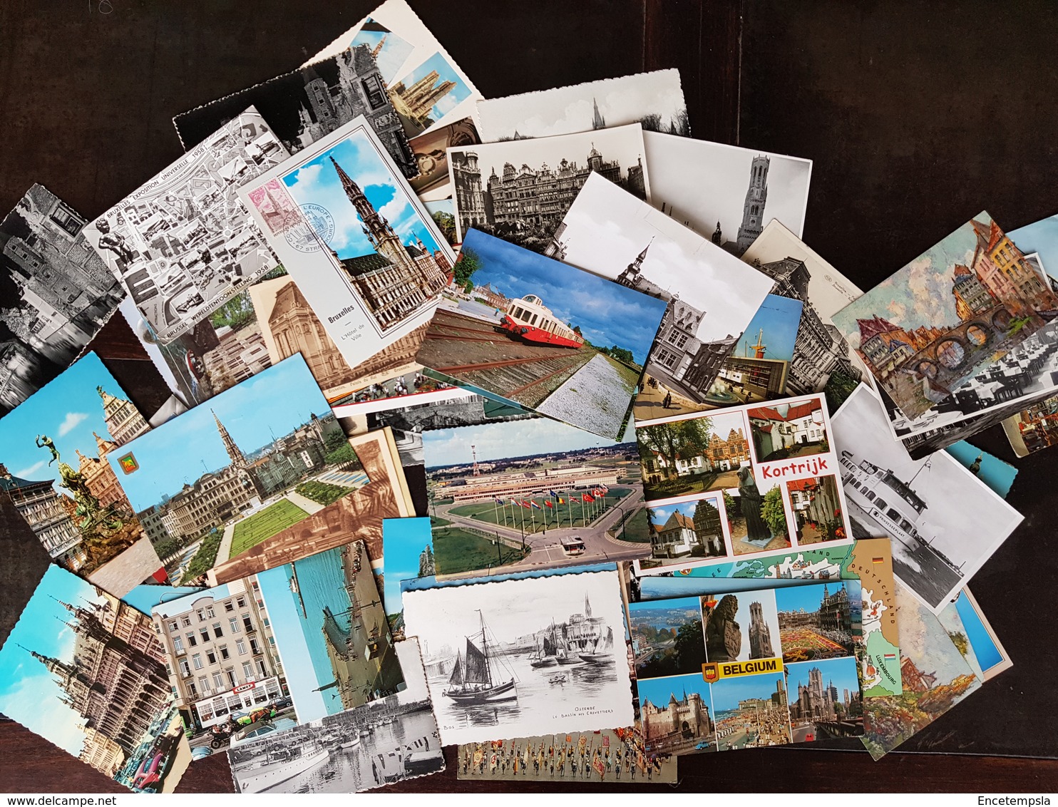 Lot De 70 Cartes Postales Modernes De Belgique - ( Lot I108) - 100 - 499 Postkaarten