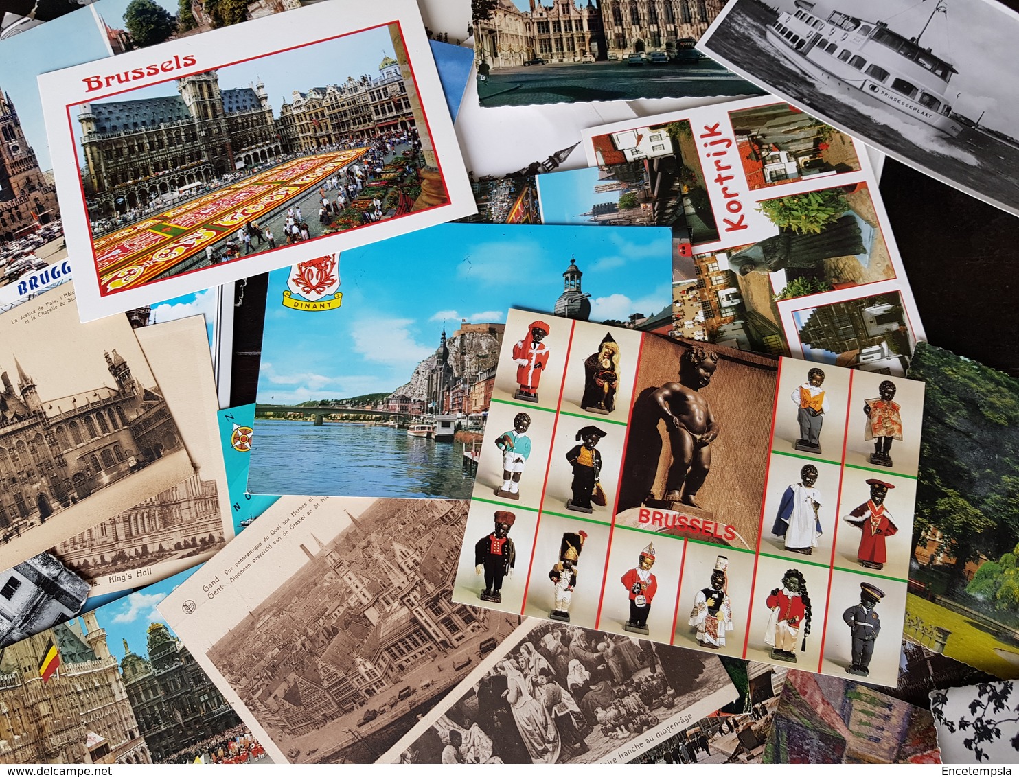 Lot De 70 Cartes Postales Modernes De Belgique - ( Lot I108) - 100 - 499 Postkaarten