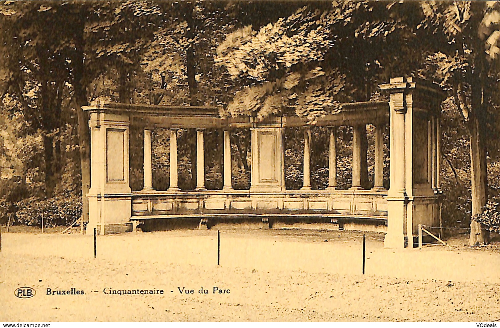 027 759 - CPA - Belgique - Brussels - Bruxelles - Cinquantenaire - Vue Du Parc - Bossen, Parken, Tuinen