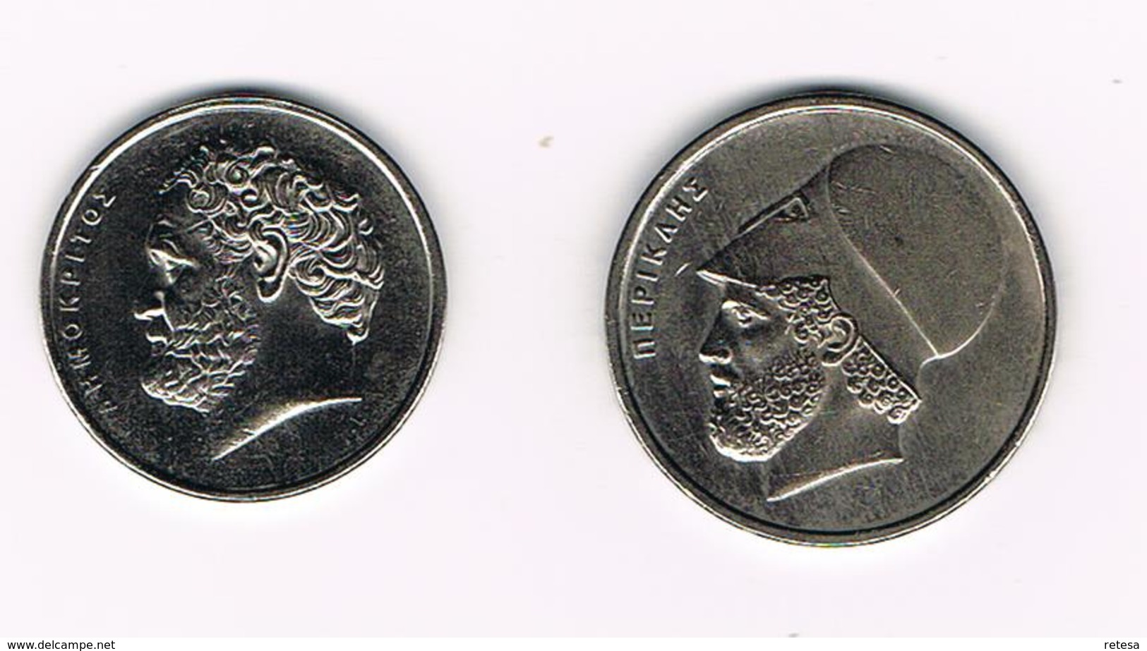 -&  GRIEKENLAND  10 En 20  DRACHMES  2000/1986 - Griekenland