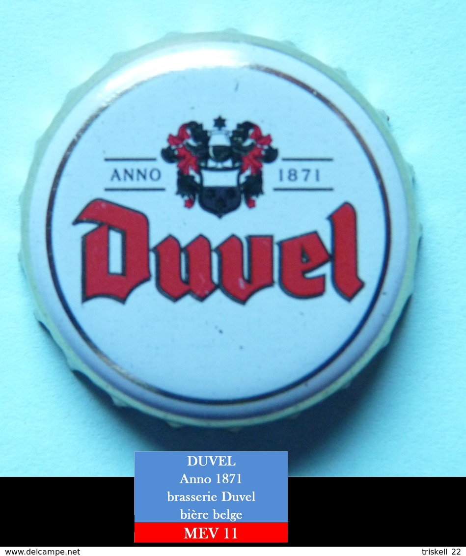 Duvel - Bière Belge  (parfait état - Pas De Trace De Décapsuleur) MEV11 - Bier