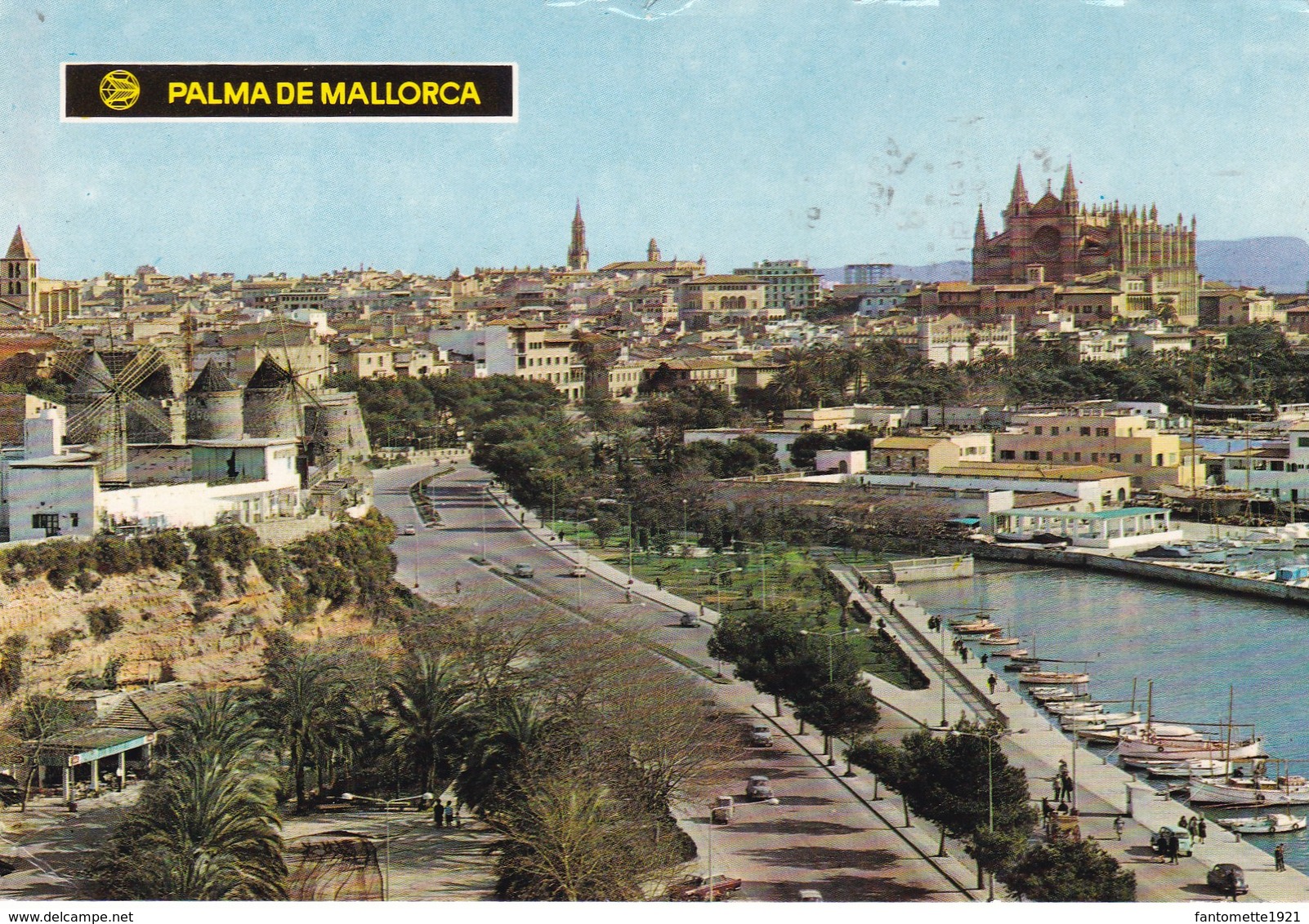 PALMA DE MALLORCA PASEO MARITIMO (dil452) - Palma De Mallorca