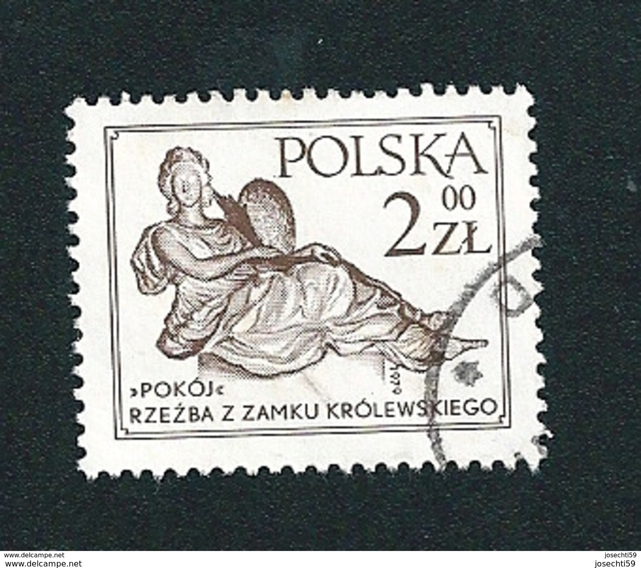 N° 2474 Art Polonais   Timbre  Pologne Neuf Oblitéré Polska 1979 Poland - Unused Stamps
