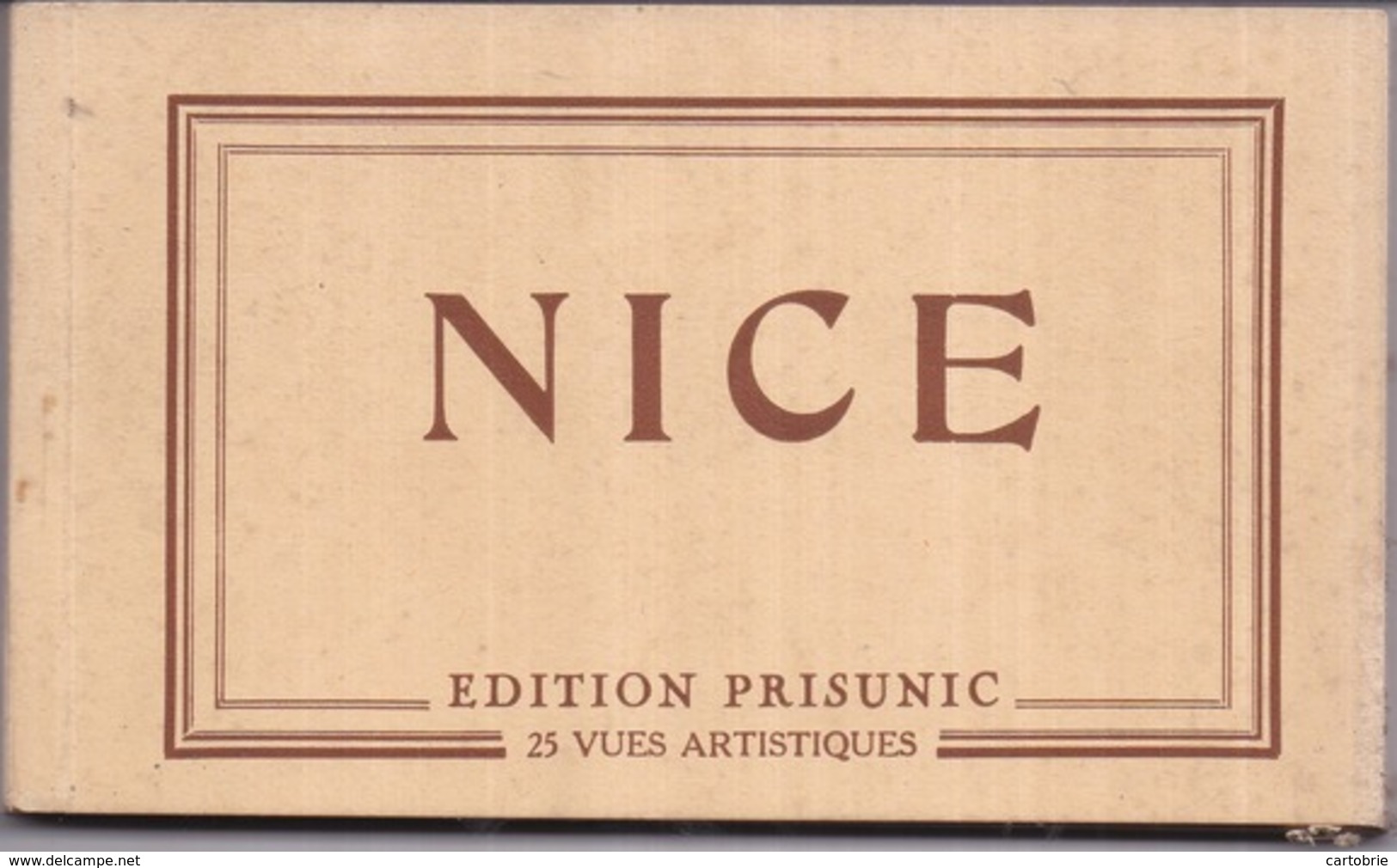 Dépt 06 - NICE - Carnet Album De 25 Cartes Postales Détachables - Vues Artistiques - Édition Prisunic - Sets And Collections