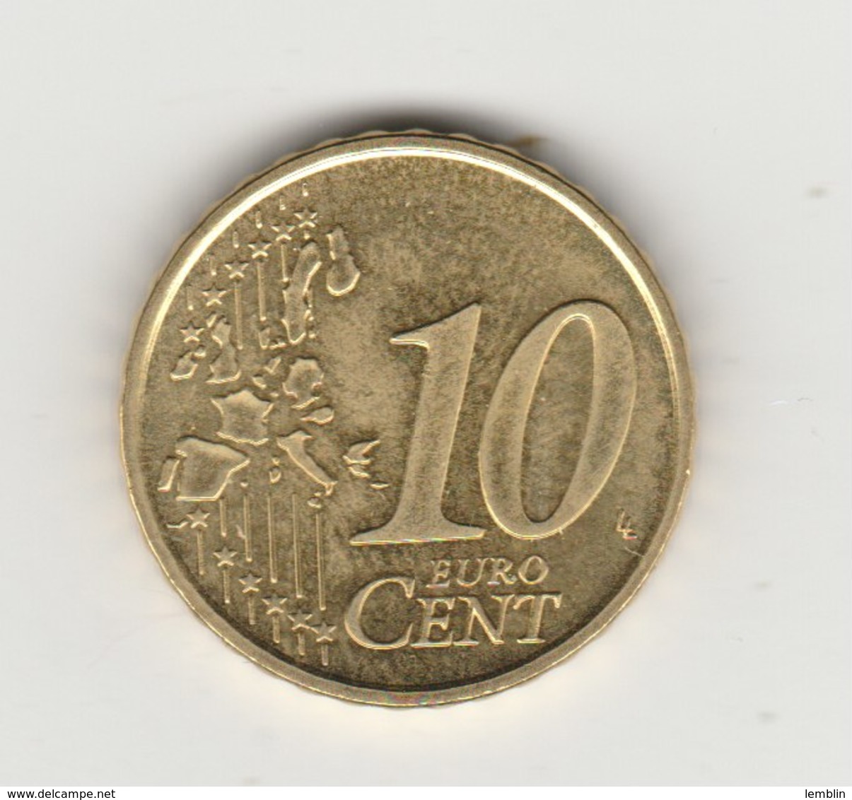 10 EURO CENTS BENOIT XVI 2006 - Vatican
