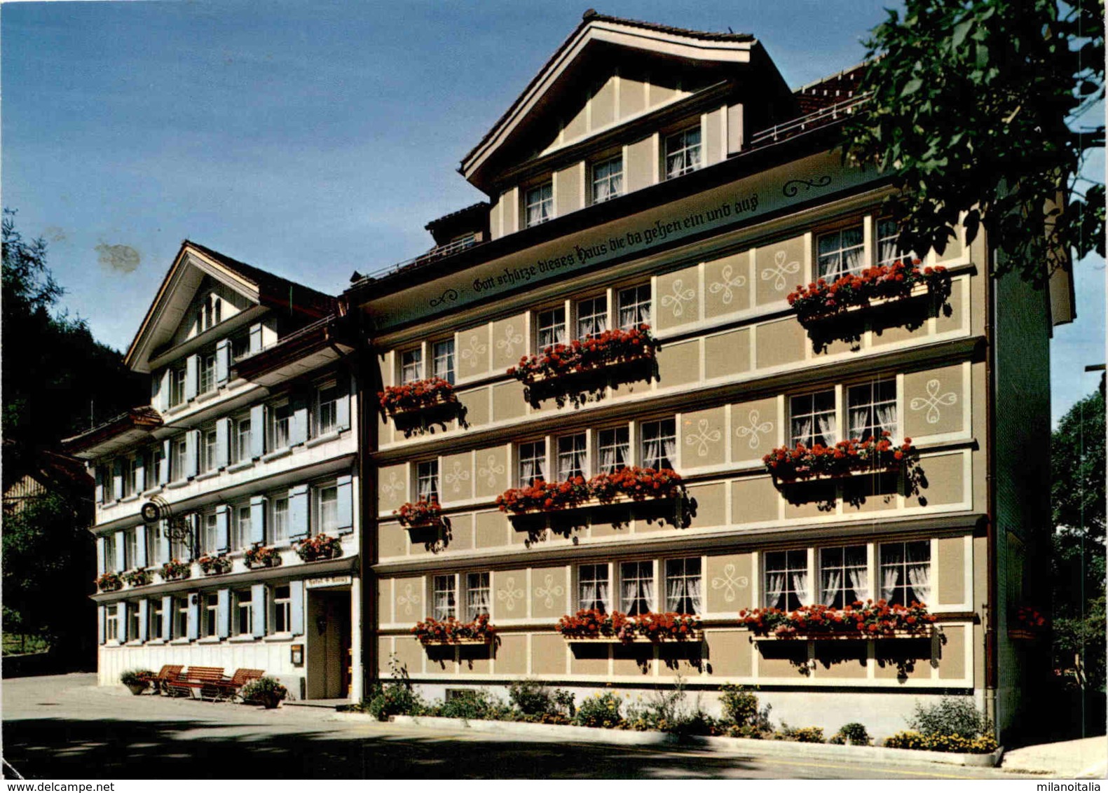 Kurort Schwellbrunn (App.) - Hotel-Kurhaus Zum Kreuz (39096) * 19. 7. 1990 - Schwellbrunn
