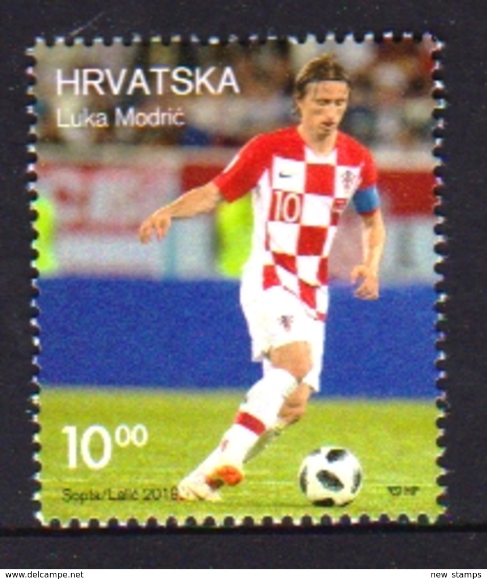 Croatia 2019 Luka Modric – Best Player Of FIFA World Cup 2018 In Russia 1v MNH - 2018 – Russland