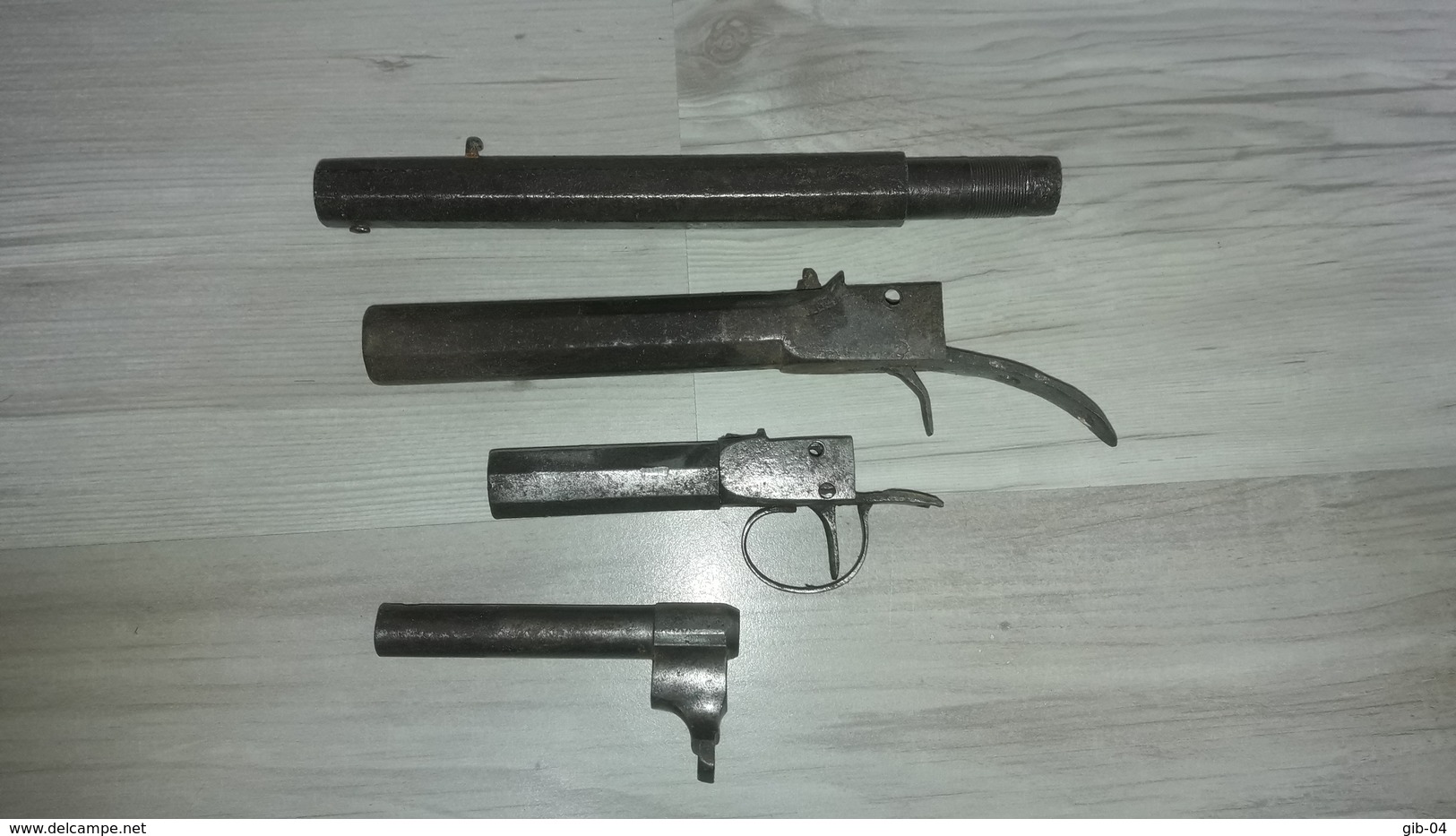 Lot De 4 Canons - Sammlerwaffen