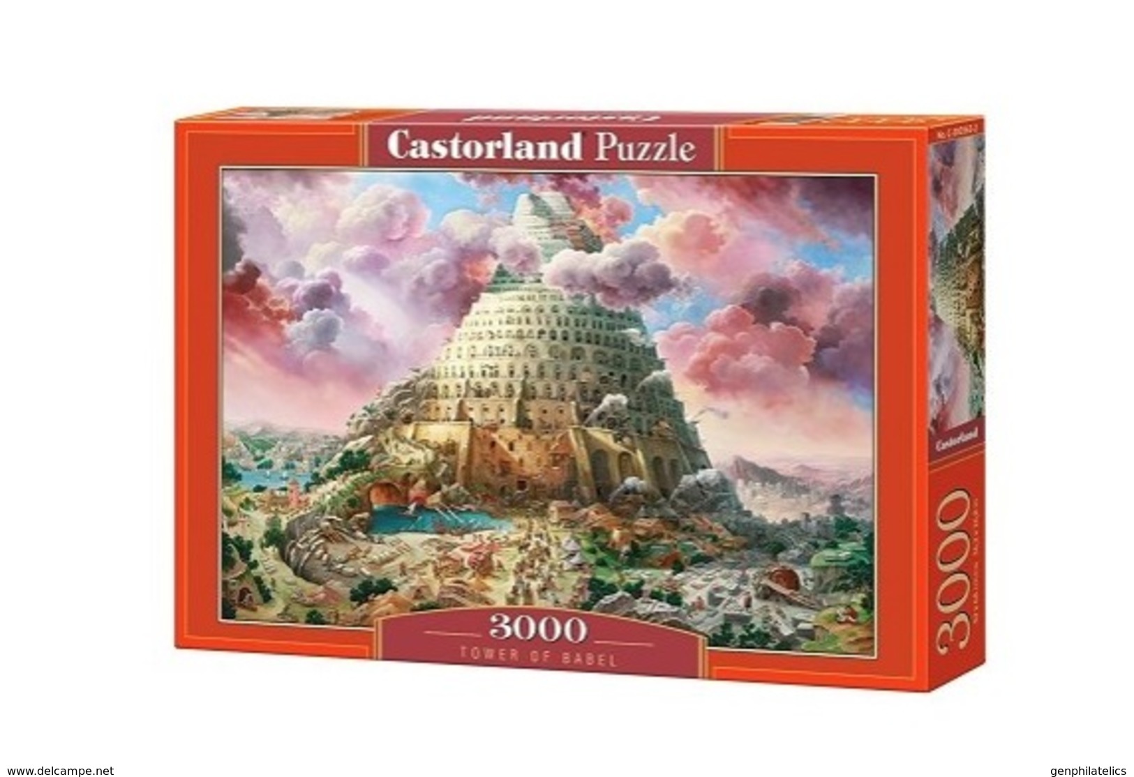 NEW CASTORLAND Puzzle 3000 Pc Tiles Pieces Jigsaw Tower Of Babel - Puzzle Games