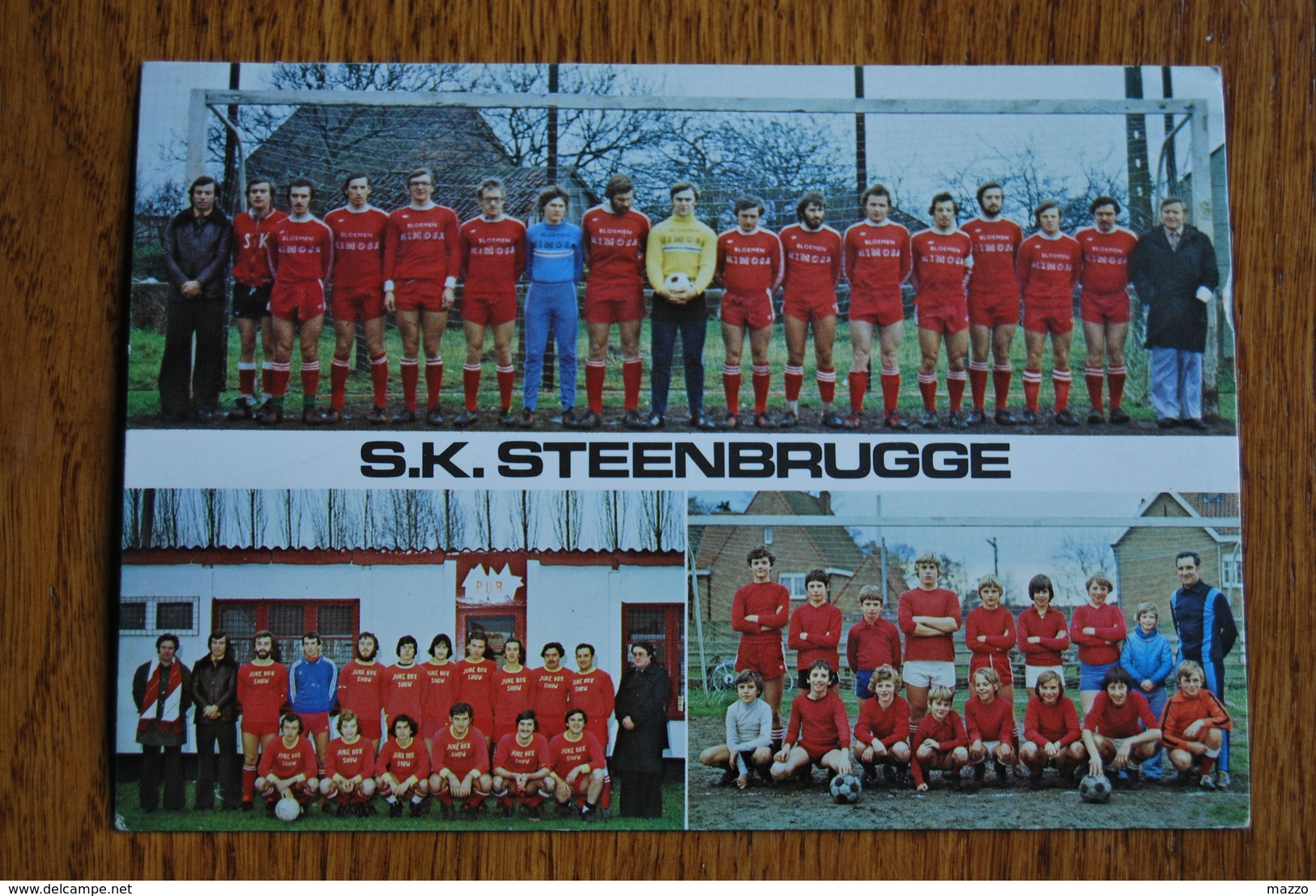 2799/S.K. STEENBRUGGE- Club Foot. - Soccer