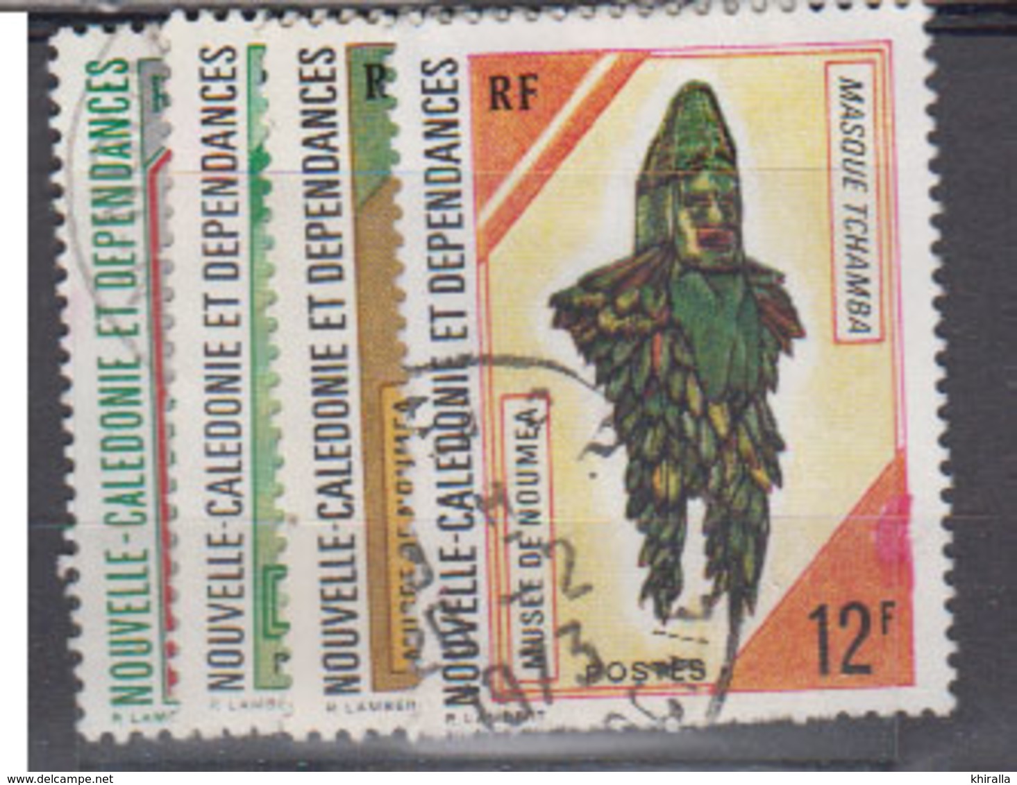 Nouvelle- Calédonie      1972      N °     381 / 384       COTE     4 € 80        ( E 31 ) - Used Stamps